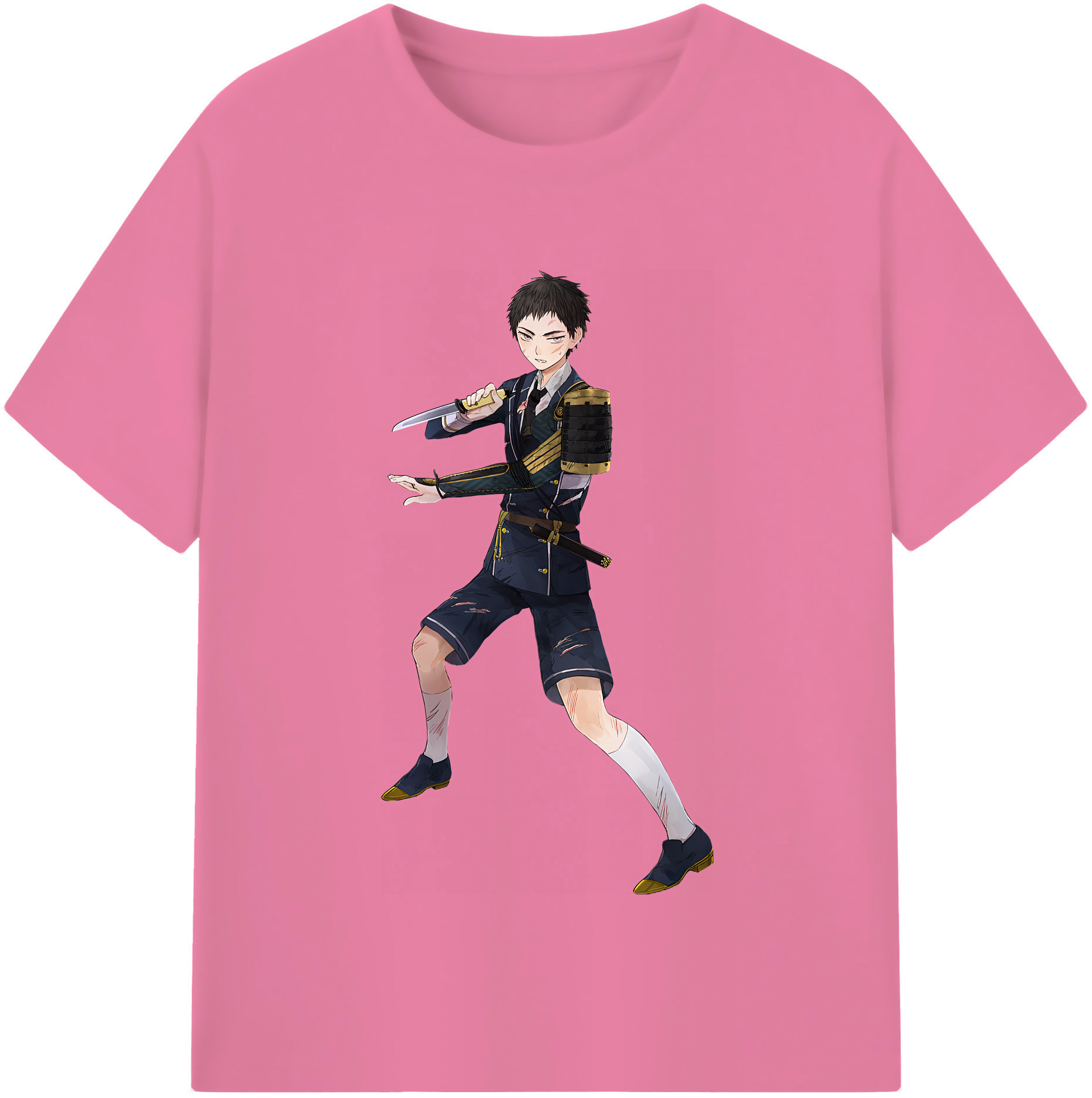 （画像用） 刀剣乱舞 Touken Ranbu 綿100％半袖Tシャツ（フロントプリント）